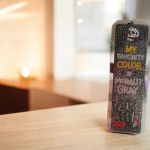 Diamond Art My favorite color is morally gray Bookmark sealed and laminated